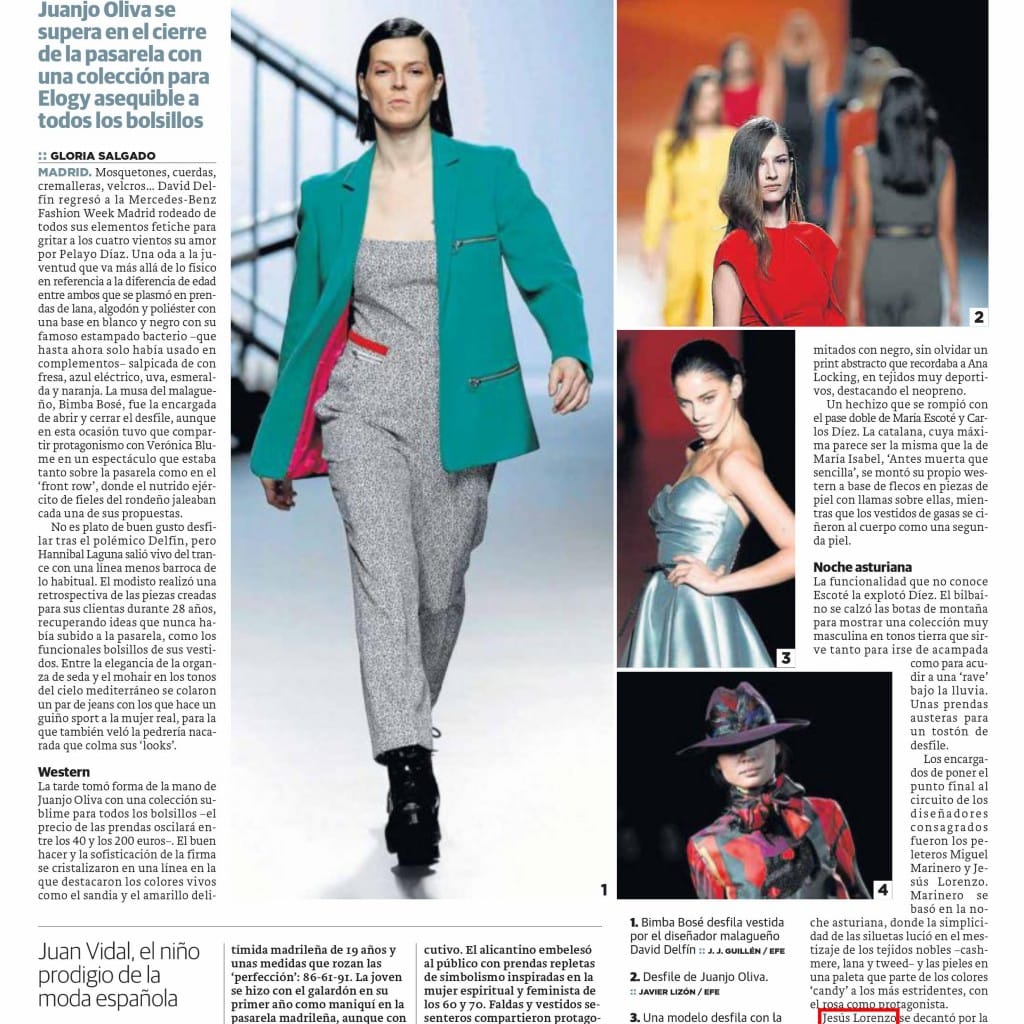 David Delfín regresa a la Mercedes-Benz Fashion Week Madrid