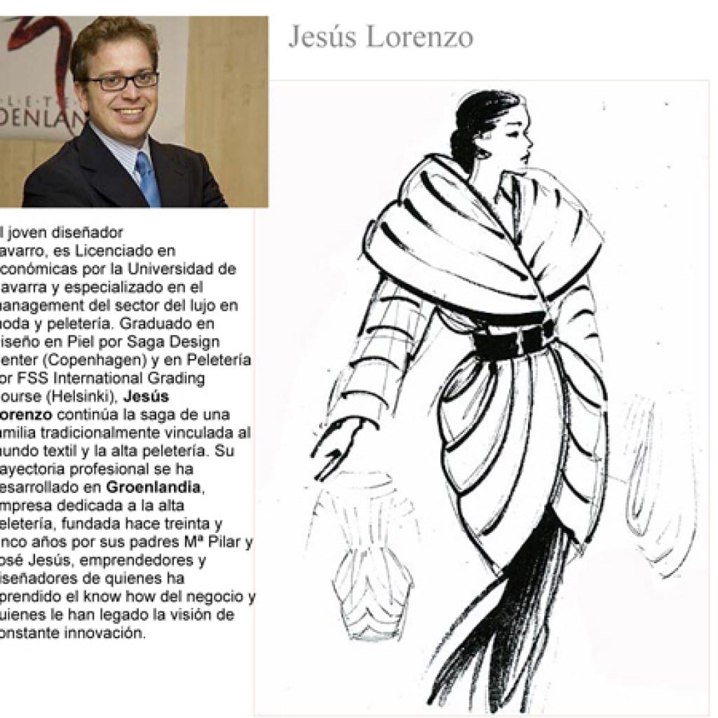 Jesús Lorenzo, el joven diseñador navarro