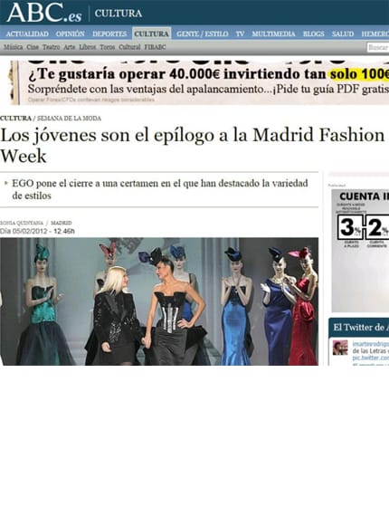 Los jóvenes son el epílogo a la Madrid Fashion Week
